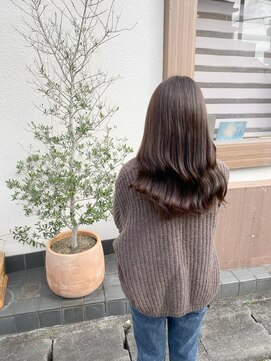 ルヴェール(Le Vert) 透明感オリーブベージュロング