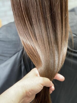 当日可◆日本人特有の“赤味”を徹底的に抑える！柔らかい艶髪に仕上げるカラー技術が人気【八王子】