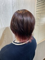 テーラヘアー 鎌ケ谷店(TELA HAIR)&nbsp;コーラルピンク×チョコレートブラウン