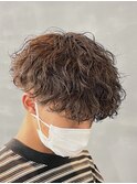 刈り上げ波巻きマッシュ