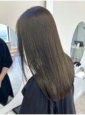 【髪質改善】pistachio greige /艶髪/透明感/トリートメント