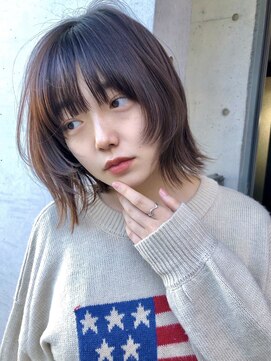 リコバイアフロート(riko by afloat) 外ハネボブ/ボブウルフ/ボブ/フェイスレイヤー/顔周りウルフ