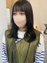 キー(kii) 顔まわりレイヤー　レイヤーカット 福岡　天神　薬院　20代
