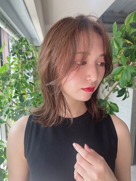 フラッグ 九大学研都市店(Flag) 外ハネボブ　コンパクトボブ