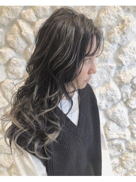 モアナ バイ ヘッドライト大宮店(Moana by HEADLIGHT) Moana【大宮】#ハイライトカラー#ロング#アッシュベージュ