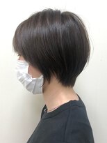 テルミークリニカルデザイン 北千里 30代40代50代ショートボブ丸みショート襟足短めナチュラル