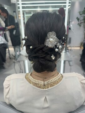 アールプラスヘアサロン(ar+ hair salon) 結婚式ヘアセット