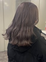 トレヘアー 京都 烏丸(tRe hair) ラベンダーグラデーション