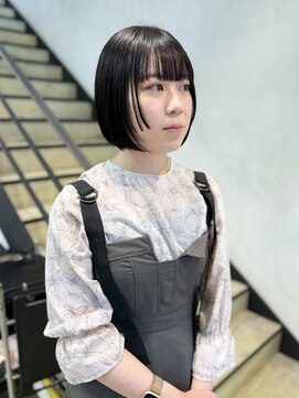 クリアーオブヘアー 本山店(CLEAR of hair) 前下がりボブ/顔まわりカット