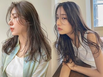 ブリンク(blink)の写真/【大人かわいいアンニュイなヘアを】アレンジした時にもふんわりと柔らかな動きを出す顔周りカット。