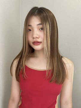 カゼ ダイカンヤマ Kaze DAIKANYAMA ハイライトロング/ストレート/レイヤースタイル