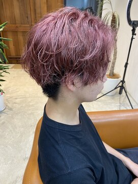 イチマルニ(102.) 【メンズ】ワインレッド