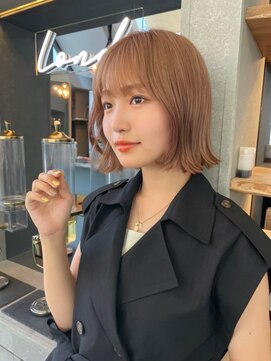 ロンドミラー 博多店(Lond Mirror) /ボブ/ボブスタイル/くびれボブ/縮毛矯正/タッセルボブ/ウェーブ