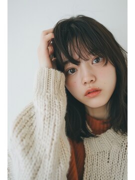 ラナ 新宿(lana) ミディアムウルフ/レイヤーカット/顔まわり【lana hair 新宿】