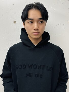 ダブ ムート(DaB MUUT) 毛流れセンターパートハンサムショートビジカジ