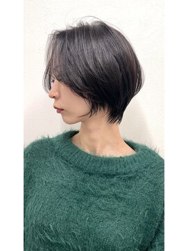 フレーム ヘア ルーム 天王寺駅前店(FRAME hair room) 前髪なしハンサムショート