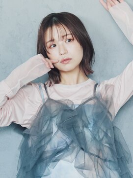 アビエクレール 河内花園(abije claire) ふんわり丸みミディアム