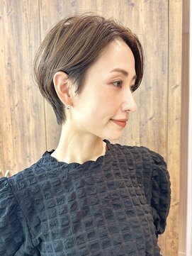 ビュートリアム 南青山(BEAUTRIUM) 前髪なしショート/ハンサムショート/くびれショート/30代40代