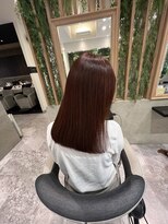 イメージア 町田店(IMAGE A) チェリーブラウンカラー ロング30代40代50代
