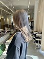 ラフィス ヘア ルー 福山2号店(La fith hair ruu.)&nbsp;ブリーチ2回で作るホワイトベージュ大人気です！
