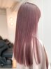 うる艶◎カット+カラー+髪質改善ストレート+クイック髪質改善TR　27500