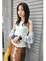 レコ 渋谷(LECO)&nbsp;ロングナチュラルレイヤーブラウンブリーチなしカラー