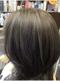 白髪ぼかし