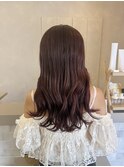 初秋ラベンダーピンクカラー/ワンカラー/暖色カラー/20代/知立