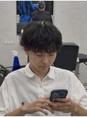 メンズシャドウパーマ
