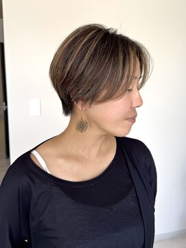 ルシードスタイルサワ(LUCIDO STYLE sawa) ◎小顔見せハンサムショート×パーマ風◎20代30代