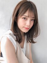 アグノス 青山(Agnos) 似合わせカットナチュラルカール前髪イメチェン大人ガーリー