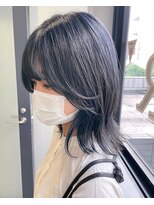 アリア バイ アルティナ(alia by artina)&nbsp;ダークブルー/カーテンバング/ダークシルバー