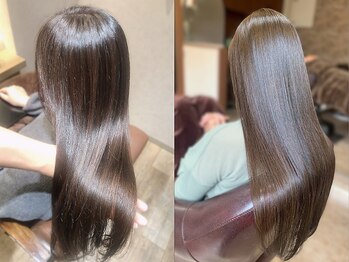 アミリー 成田美郷台店(Amily)の写真/ダメージが気になる方にオススメ!◎一人ひとりに合わせた髪質改善ケアで叶う、最高のうるツヤ美髪!