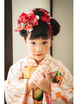 イエン(ien) 七五三 日本髪