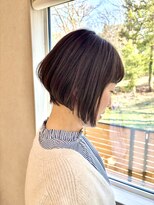 ハレノヒ 前下がりボブ