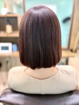 ヘアジーナ(Hair Jina) 秋色♪カシスピンク