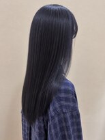 ビューティシモ 川越(Beautissimo)&nbsp;ブルーブラック ネイビー 髪質改善カラー 髪質改善