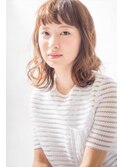 【MINX大田】短めバング×外ハネのナチュ可愛ボブ