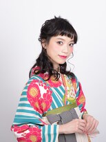 アース 葛西店(HAIR&MAKE EARTH) ☆着物ヘア☆フェアリーハーフアップ