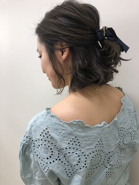 ティエラ 原宿 表参道(Tierra) 【Tierra 毛利仁美】二次会ハーフアップセット