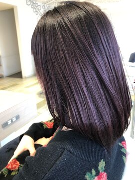 ヘアークラフト アニー 南郷18丁目店(HAIR CRAFT Annie) パープル系のオーダー