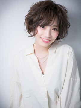 カバーヘア ブリス 北浦和(COVER HAIR bliss) ブランジュxダブルバング☆ルーズな大人ボブw北浦和30代40代50代