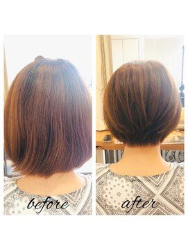 クラス リノ(CLASS lino) 綺麗見えショートボブ♪