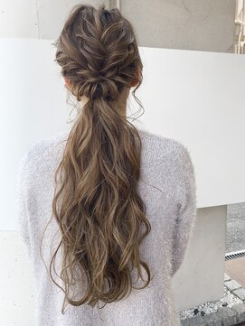 タイドヘア 茨木店(TIDE HAIR) オリーブベージュ