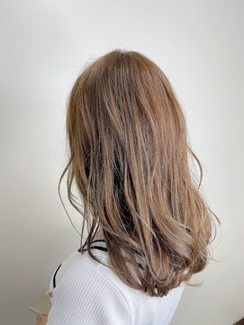 ヘアリゾートエーアイ 高田馬場店(hair resort Ai) ミルクティーカラー
