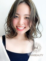 [MAXBEAUTY]ナチュラルゆるフワパーマロブヘアー☆☆
