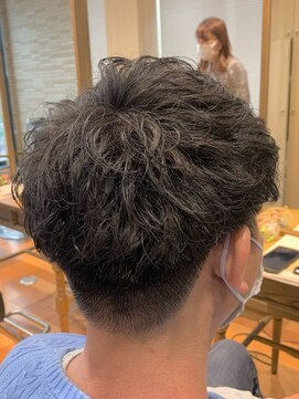 ルッカランス 王子店(Lucca Lance) 【4月】　メンズパーマ　束感マッシュショート　瀬谷凌