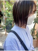 切りっぱなしボブ 顎下2センチ  秋カラー【横浜】k
