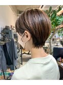 くびれショート/丸みショート