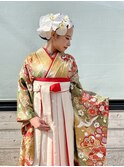 Tight hair × Hakama dressing